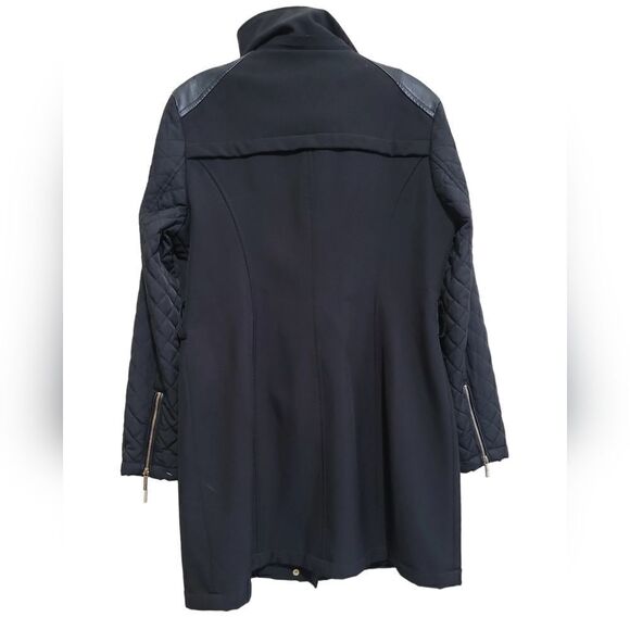 Michael Kors Women's Black Jacket Sz Petite Large - Picture 9 of 11